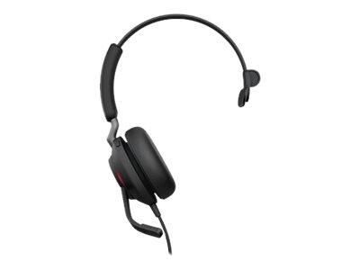 Jabra Evolve2 40 MS Mono Headset On-Ear konvertierbar, kabelgebunden, USB