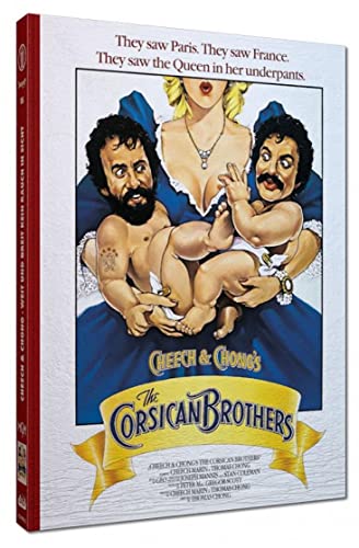 Mediabook - Cheech & Chong - Weit und breit kein Rauch in Sicht ( Cheech & Chong's The Corsican Brothers ) - Cover C limited 111er Blu-Ray + DVD Edition von DE-JC