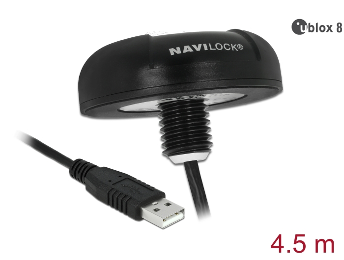 Navilock NL-8004U USB 2.0 Multi GNSS Empfänger u-blox 8 4,5 m