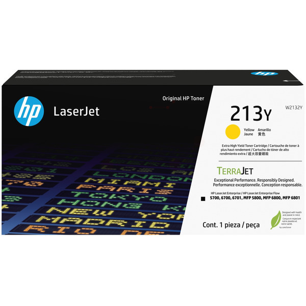 Original HP W2132Y / 213Y Toner gelb