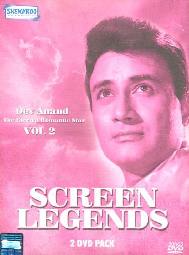 Screen Legends Dev Anand :The Eternal Romantic Star (Vol 2): Original Videos of Hindi Film Songs (Set of 2 DVDs)