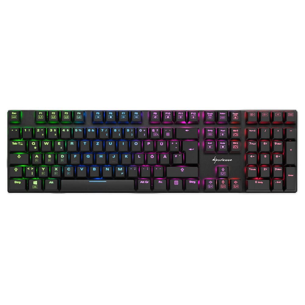 Sharkoon Pure Writer RGB mechanische Gaming Tastatur