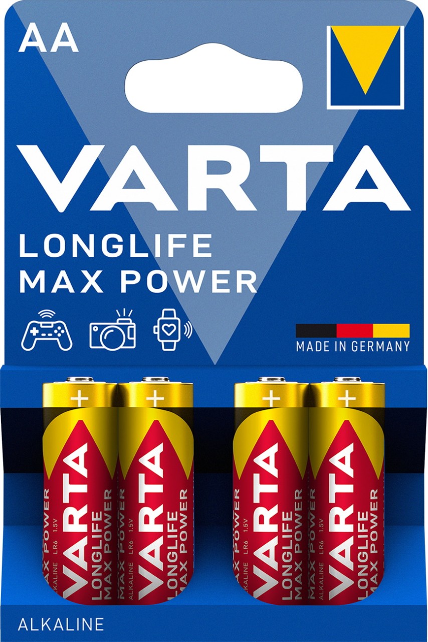 Varta Batterien für LED Lenser P6.2 Advanced Fokus 4706 Maxi-Tech Mignon AA f...