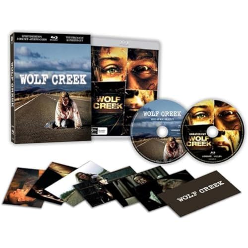 Wolf Creek: Ultimate Edition - Limited Edition All-Region Blu-Ray in Lenticular Slipcase featuring the Unrated & Theatrical Cuts and Photo Cards von Via Vision