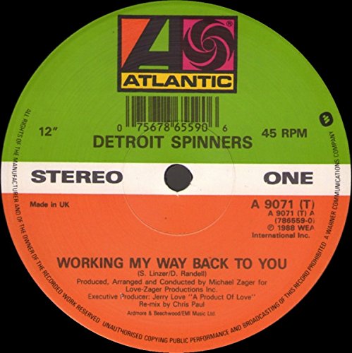 Working my way back to you ('12'' Gold') [Vinyl Single]