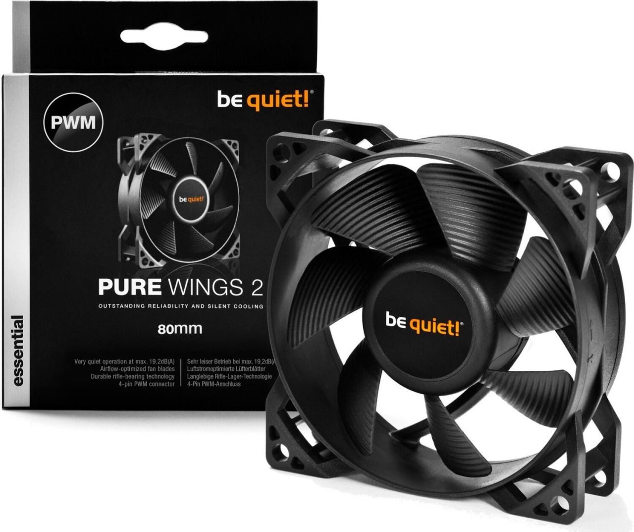be quiet Pure Wings 2 PWM, 80 mm