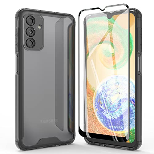 binandteam Transparent Hülle für Samsung Galaxy A04s / A13 5G mit Panzerfolie,Weiche TPU Silikon Bumper Schutzhülle und PC Hardcase Stoßfeste Handyhülle für Samsung Galaxy A04s / A13 5G - Schwarz binandteam Transparent Hülle für Samsung Galaxy A04s / A13 5G mit Panzerfolie,Weiche TPU Silikon Bumper Schutzhülle und PC Hardcase Stoßfeste Handyhülle für Samsung Galaxy A04s / A13 5G - Schwarz von binandteam