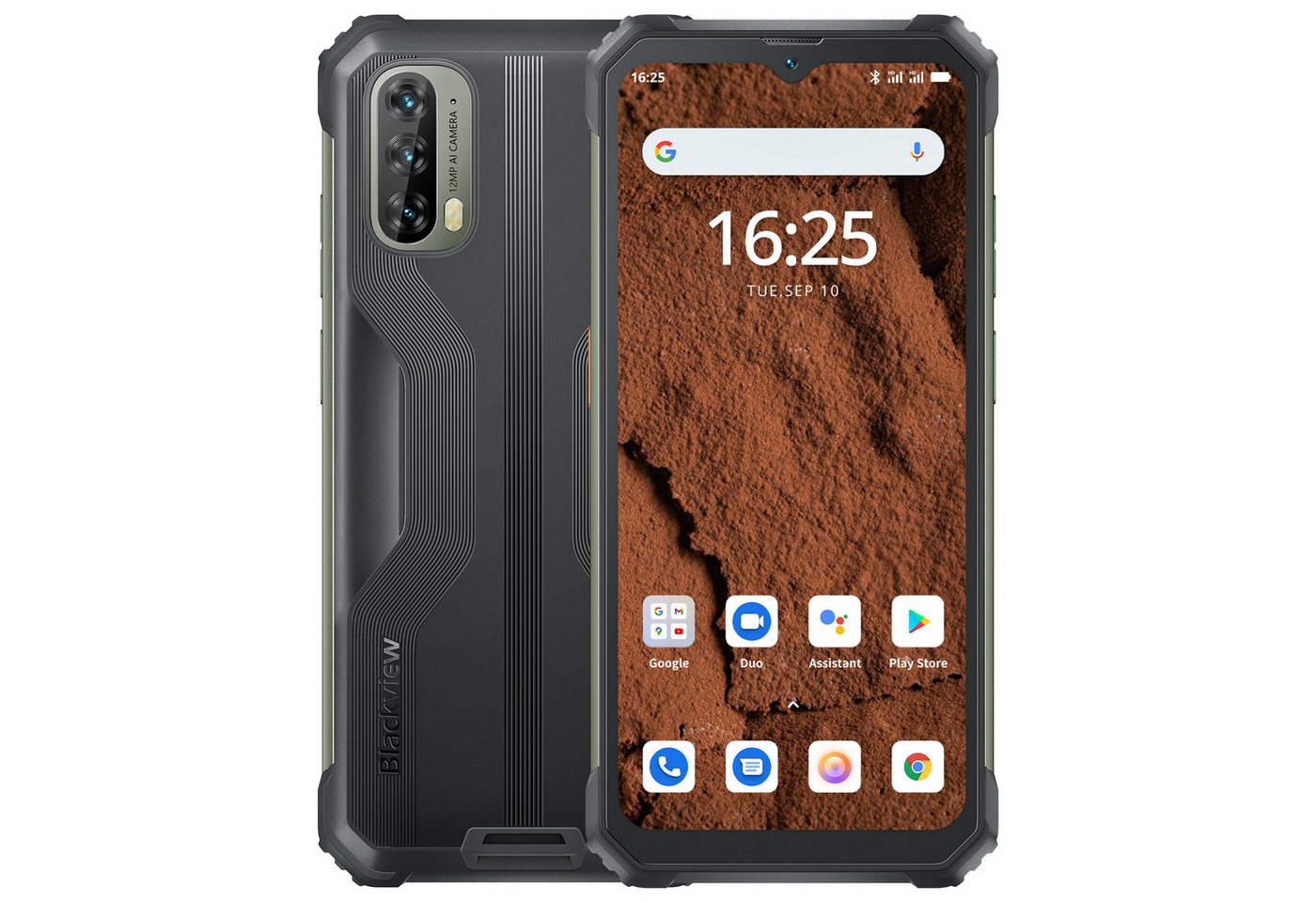 blackview BV7100 Smartphone (6.583 Zoll, 8 MP Kamera, 2408*1080, IP68&IP69K/NFC/ Handschuhmodus) von blackview