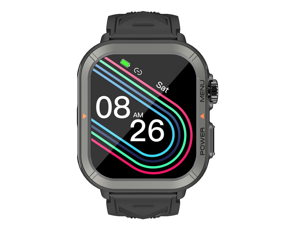 blackview W30 Smartwatch (1.39 Zoll), mehrsprache, Pulsuhr und Fitness Tracker, Wasserdicht, für Android IOS von blackview