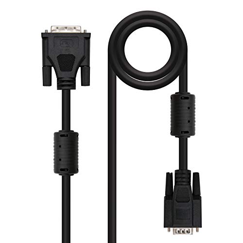 blendend Kabel DVI 18+5/M auf VGA HDB15/M, 3 m, schwarz – verbindet Videogeräte, ideal für Projektionen und Monitore. blendend Kabel DVI 18+5/M auf VGA HDB15/M, 3 m, schwarz – verbindet Videogeräte, ideal für Projektionen und Monitore. von blendend