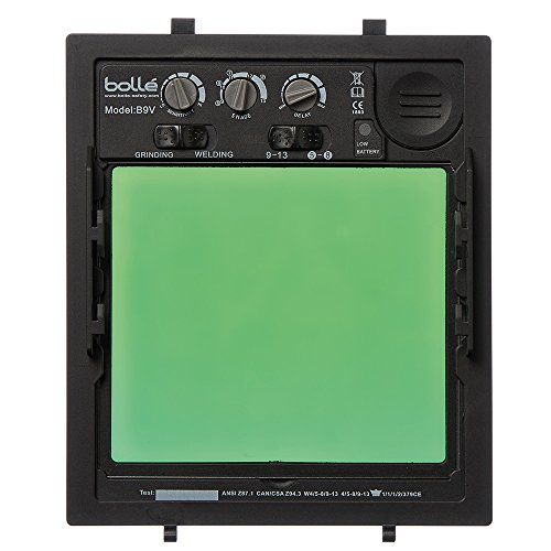 Bollé Elektro-Optisch Schweißfilter "Flash", 1 Stück, Einheitsgröße, grün, B9VP von bollé