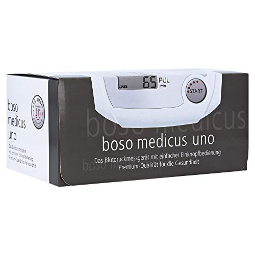 boso medicus uno XL Oberarm-Blutdruckmessgerät - Blutdruck Tracker mit großem Display, Inklusiv XL-Manschette, 32-48cm von boso