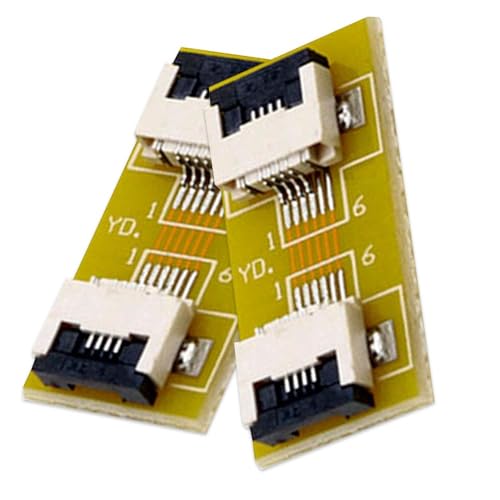 bzcemind 9 STÜCKE 4Pin FPC/FFC Flat Flexible Kabel 0,5mm Pitch-Platine Clamshell Extension Board Adapter Board-Anschluss von bzcemind