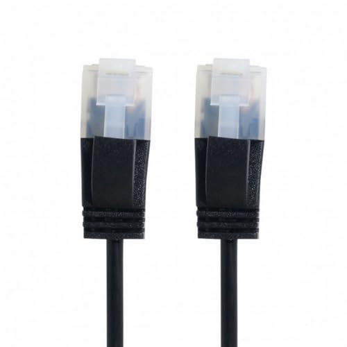 Cablecc Gerades UTP-Netzwerkkabel auf ultradünnes Cat6-Ethernet-Kabel, RJ45, 200 cm von cablecc