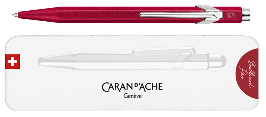 CARAN D, ACHE Druckkugelschreiber 849 Colormat-X, rot von caran d, ache