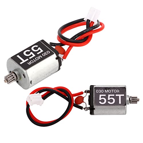 030 55T gebürstetem Motor, hoher Drehmoment-leichter Ersatz motor geräuscharmer Metall-RC-Auto-Motor mit 11T Zahnrad 7,4 V Lipo für Crawling Trail Driving 030 55T gebürstetem Motor, hoher Drehmoment-leichter Ersatz motor geräuscharmer Metall-RC-Auto-Motor mit 11T Zahnrad 7,4 V Lipo für Crawling Trail Driving von cardyven