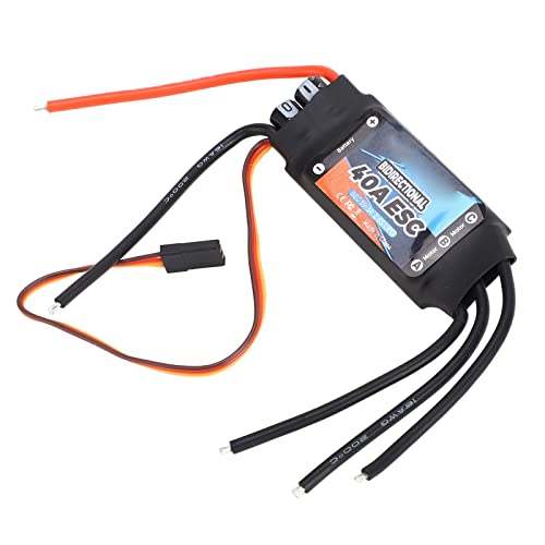 Gtskytenrc 40A Bidirektional bürstenloser ESC, 2-6s wasserdichte elektrische Geschwindigkeit Controller mit 5 V 3a BEC für RC-Auto, Boot, Fernbedienungsboot, Unterwassermesser Gtskytenrc 40A Bidirektional bürstenloser ESC, 2-6s wasserdichte elektrische Geschwindigkeit Controller mit 5 V 3a BEC für RC-Auto, Boot, Fernbedienungsboot, Unterwassermesser von cardyven