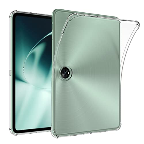 carinacoco Transparente Hülle für OnePlus Pad, ultra-transparent, weiche TPU-Schutzhülle, leicht, flexibel, Silikon, stoßfest, robuste Rückseite für OnePlus Pad von carinacoco