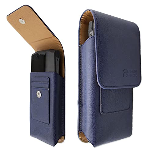 caseroxx Outdoor Handy Tasche passend für iiiF150 B1 / B1 Pro mit drehbarem Gürtelclip, Schutz Holster in blau von caseroxx