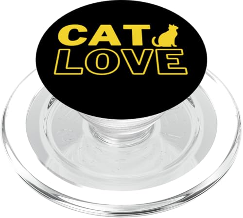 Katzenliebe PopSockets PopGrip für MagSafe von cat tomcat kitten cute pet small house cat animal