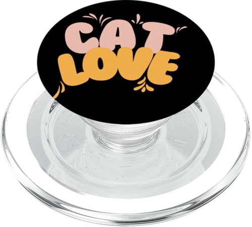 Pet Cat Love PopSockets PopGrip für MagSafe von cat tomcat kitten cute pet small house cat animal