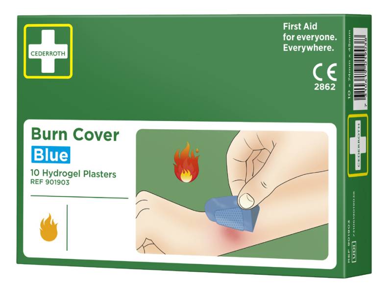 CEDERROTH Verbrennungspflaster , Burn Cover, , 74 x 45 mm von cederroth