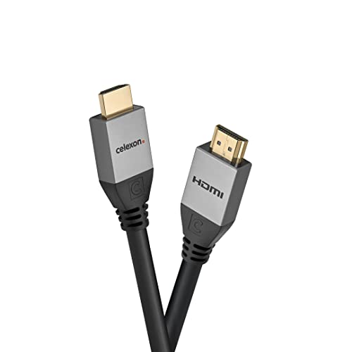 celexon HDMI Kabel Pro mit Ethernet 2.0a/b - 3m - HDMI-A/HDMI-A - 18Gbps, 4K, UHD, 4096x2160p @60Hz, 8 Bit, HDR, ARC von celexon