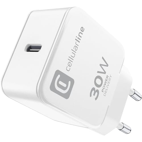 Cellularline USB Typ-C Travel Charger One 30W White Cellularline USB Typ-C Travel Charger One 30W White von cellularline
