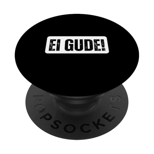 Ei Gude! Hessisches Mundart PopSockets Klebender PopGrip von charlize_merch_style