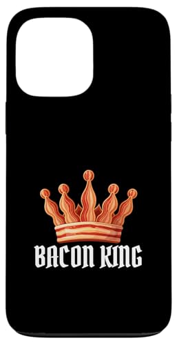 Hülle für iPhone 13 Pro Max Bacon King Fun von charlize_merch_style