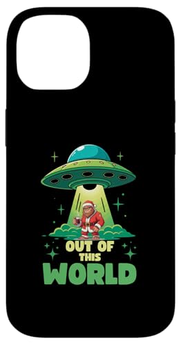 Hülle für iPhone 14 Out Of This World Bigfoot Ufo Christmas von charlize_merch_style