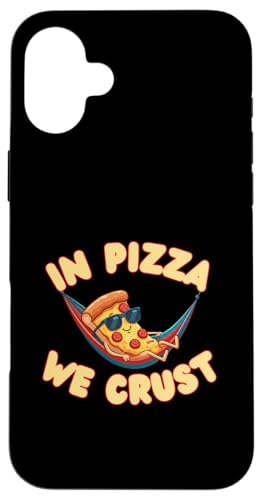 Hülle für iPhone 16 Plus In Pizza We Crust Fun von charlize_merch_style