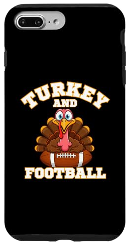 Hülle für iPhone 7 Plus/8 Plus Turkey And Football Thanksgiving Fun von charlize_merch_style