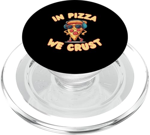 In Pizza We Crust Fun PopSockets PopGrip für MagSafe von charlize_merch_style