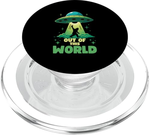 Out of this World Bigfoot Ufo PopSockets PopGrip für MagSafe von charlize_merch_style