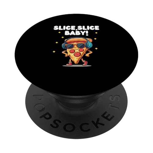 Slice, Slice Baby! Pizza Fun PopSockets Klebender PopGrip von charlize_merch_style