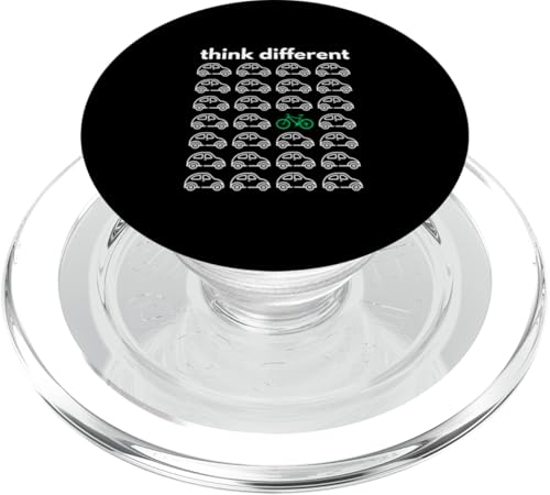 Think Different Lustiges Fahrrad PopSockets PopGrip für MagSafe von charlize_merch_style