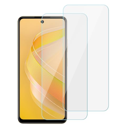 chejuza Gehärtetes Glas Displayschutzfolie für Infinix smart 8/8 pro/8 plus,[2 Stück], 9H Härte, HD gehärtetes Schutzglas, Anti-Kratzer, Anti-Blase hohe Empfindlichkeit Displayschutzfolie von chejuza