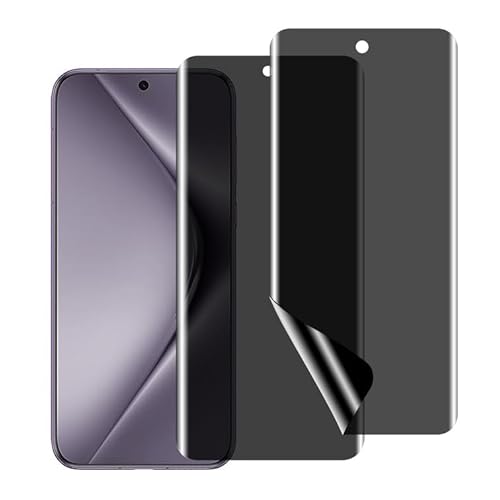 chejuza Anti-Spion Hydrogel Schutzfolie für Huawei pura 70 pro/70 pro+/70 ultra [2 Stück], Bildschirmschutz, Anti-Spy,Zero Bubble HD Displayschutzfolie, PET-Material (kein Glas) von chejuza