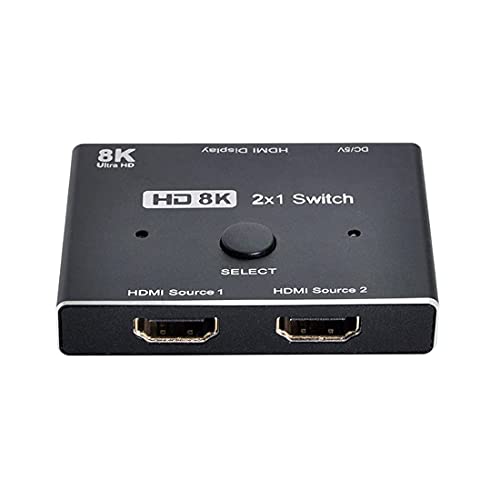 chenyang CY HDMI Ultra-HD Converter 8K@60hz kompatibler 2.1 Switch 2-IN-1-OUT UHD Hub Unterstützung HDCP SST Extended 4K@60hz von chenyang