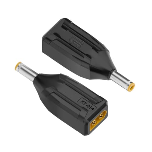 chenyang XT60 auf DC Adapter, DC 5,5x2,5mm Stecker auf XT60 Stecker bidirektionaler Ladekonverter für Flugzeugmodelle/Automodelle Ladekabel XT60 Modellstecker von chenyang