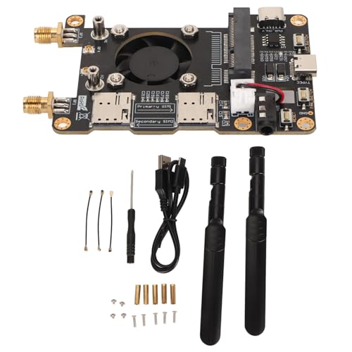 ciciglow 3G 4G LTE Base HAT für Asus Tinker Board, 2xNANO SIM-Kartensteckplätze 3G 4G LTE Base HAT für RasPi für ARTIK für Rock64 Media für Liber Computer Board von ciciglow