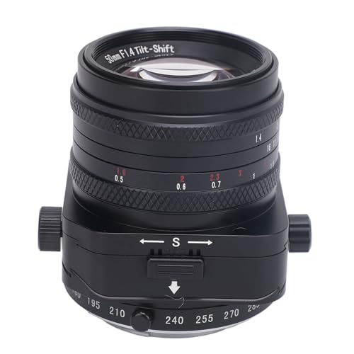 50 Mm F1,4 Neigeobjektiv, Porträtobjektiv mit Großer Blende für E-Mount mit Miniatur-Lilliputian-Effekt für A6000 A6300 A6400 A7C A7MIII A7MIV A7RIII A9 von ciciglow