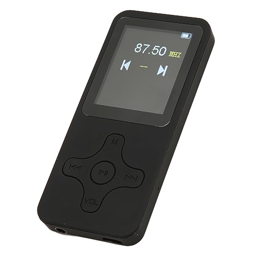 8 GB MP3-Player mit MicroSD-Kartensteckplatz und UKW-Radio, Klare Klangqualität,5.0, Unterstützt Mehrere, Praktische Benutzeroberfläche, Tragbar und Vielseitig von ciciglow