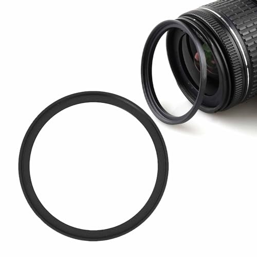 Filteradapterring, Objektivfilteradapterring, Reduzierring aus Aluminiumlegierung, Step-Up-Konverter, Kamerafilterzubehör für UV-CPL-ND-Nahkameraobjektive (52-55mm) von ciciglow