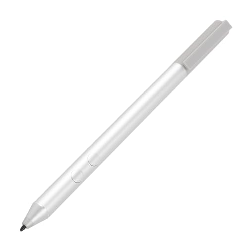 Tablet-Eingabestift, Tragbar, Professionell, 1MR94AA, Eingabestift, Ergonomisches Design, Hohe Genauigkeit, für Pavilion X360 15 Br0xx, für Pavilion X360 15 Cn0xxx (Silberfarbe) von ciciglow