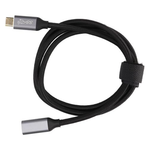 ciciglow USB C Verlängerungskabel, HD 4K USB 3.2 GEN2 Stecker auf Buchse Verlängerungskabel 5A 100W PD Schnellladung 10Gbps Datenübertragung Typ C Kabel (1m) von ciciglow