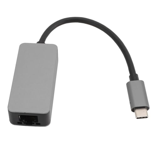 auf-Ethernet-Adapter mit 2,5-G-Gigabit-Ethernet-Anschluss, Aluminiumlegierung Typ C auf RJ45-Ethernet-Netzwerkadapter für Win XP, 10, 7, 8, OS X, von ciciglow