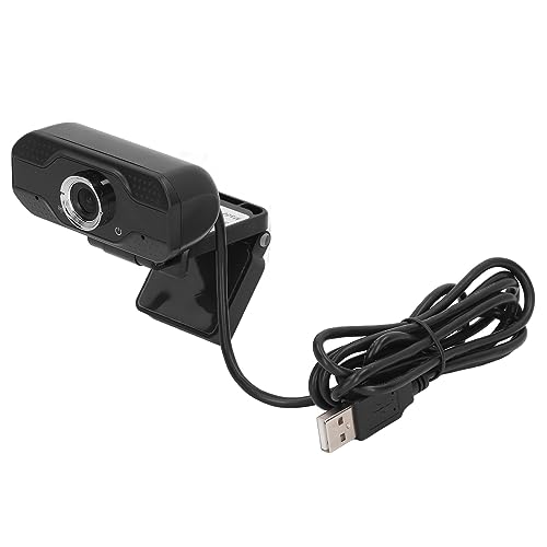 ciciglow 1080P HD-Webcam mit Dual-Noise-Cancelling-Mikrofon, Automatischer Lichtfarbkorrektur, Weitem Betrachtungswinkel, Plug-and-Play-USB-Kamera für Videoanrufe und Aufzeichnung von ciciglow