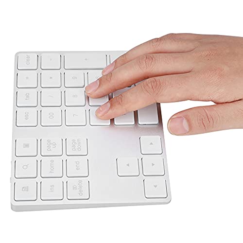 ciciglow BT308 Numpad, 34 Tasten Ziffernblock Wireless Numeric Keypad Kleine Tastatur ciciglow BT308 Numpad, 34 Tasten Ziffernblock Wireless Numeric Keypad Kleine Tastatur von ciciglow